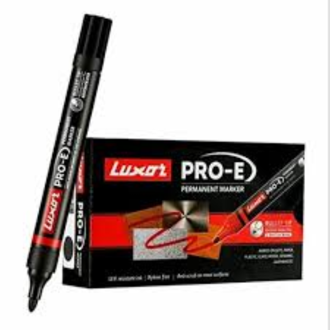 LUXOR PERMANET MARKER BLCK PEN